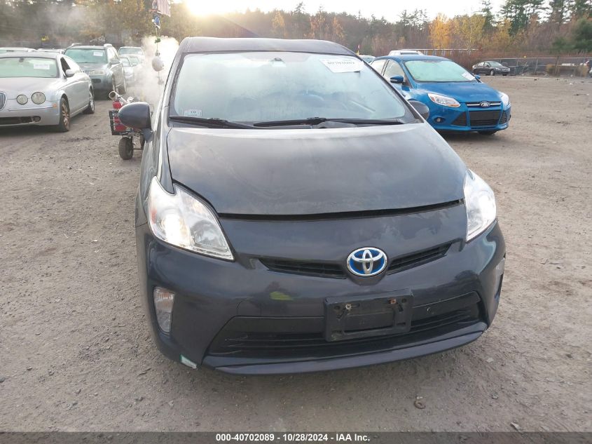 2012 Toyota Prius VIN: JTDKN3DU5C5421289 Lot: 40702089