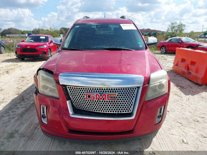 2014 GMC Terrain Denali VIN: 2GKFLUE34E6325362 Lot: 40702097