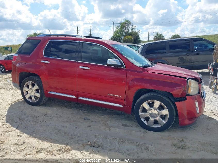 2014 GMC Terrain Denali VIN: 2GKFLUE34E6325362 Lot: 40702097