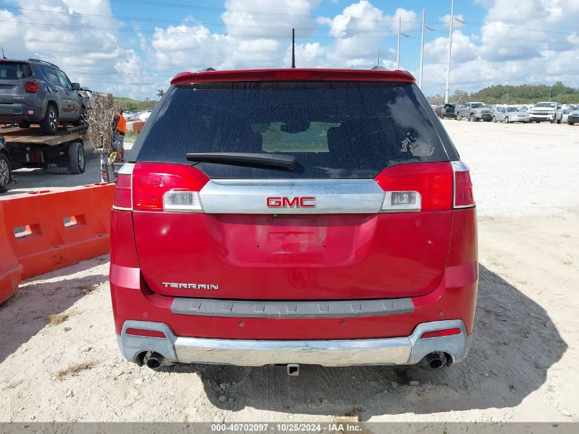 2014 GMC Terrain Denali VIN: 2GKFLUE34E6325362 Lot: 40702097