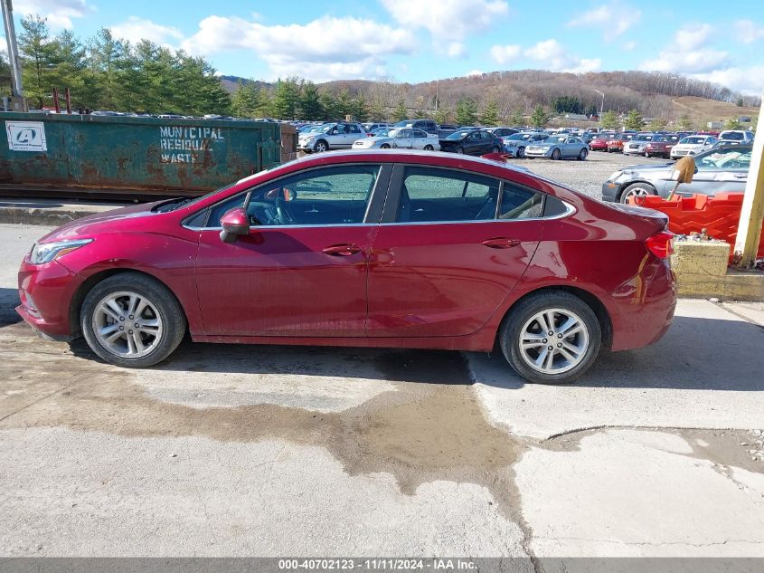 2016 Chevrolet Cruze Lt Auto VIN: 1G1BE5SM1G7296518 Lot: 40702123