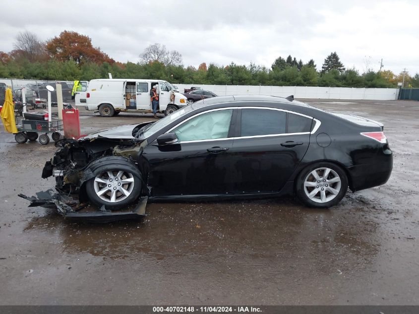 2014 Acura Tl 3.5 VIN: 19UUA8F51EA003301 Lot: 40702148