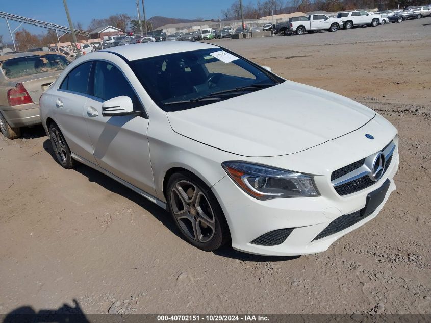 VIN WDDSJ4EB9EN117857 2014 Mercedes-Benz CLA 250 no.1