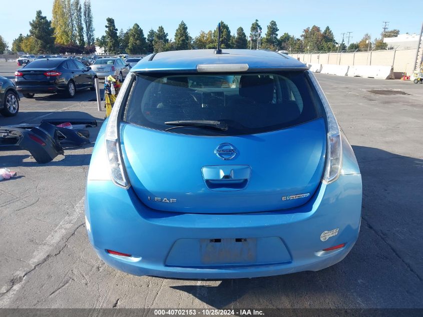 2014 Nissan Leaf S VIN: 1N4AZ0CPXEC333403 Lot: 40702153