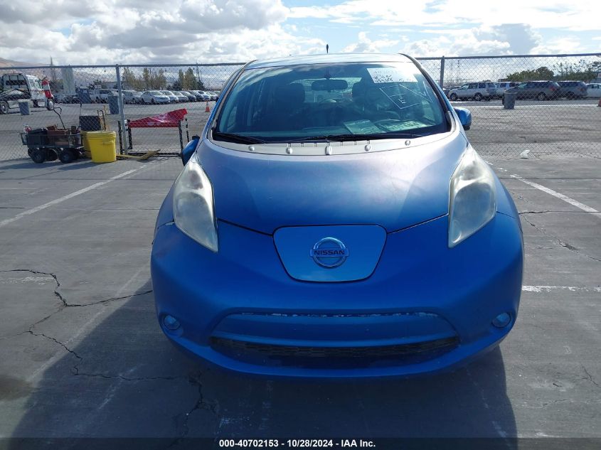 2014 Nissan Leaf S VIN: 1N4AZ0CPXEC333403 Lot: 40702153