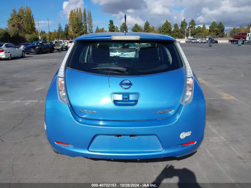 2014 Nissan Leaf S VIN: 1N4AZ0CPXEC333403 Lot: 40702153