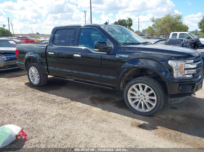 2019 Ford F-150 Limited VIN: 1FTEW1EG4KFA15407 Lot: 40702166