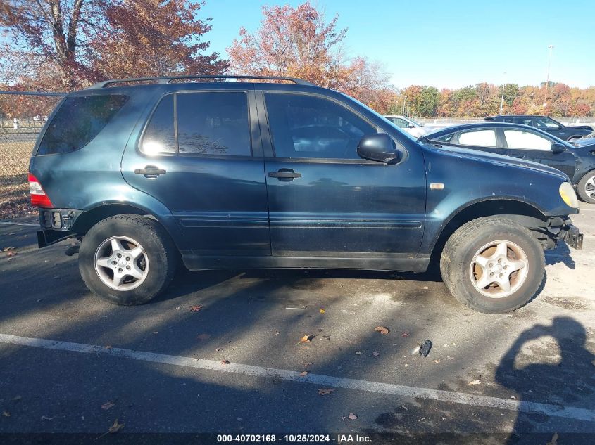 2001 Mercedes-Benz Ml 320 VIN: 4JGAB54E71A285725 Lot: 40702168