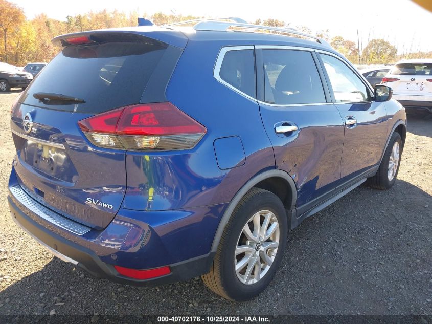 2020 Nissan Rogue Sv Intelligent Awd VIN: JN8AT2MV7LW115715 Lot: 40702176