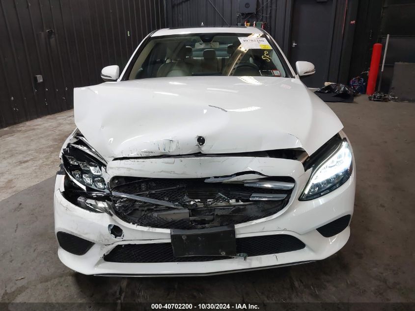 2019 Mercedes-Benz C 300 4Matic VIN: 55SWF8EB9KU321278 Lot: 40702200