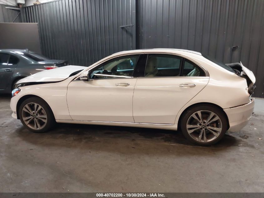 2019 Mercedes-Benz C 300 4Matic VIN: 55SWF8EB9KU321278 Lot: 40702200