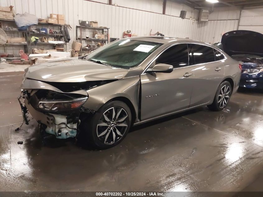 VIN 1G1ZD5ST2JF109860 2018 Chevrolet Malibu, LT no.2