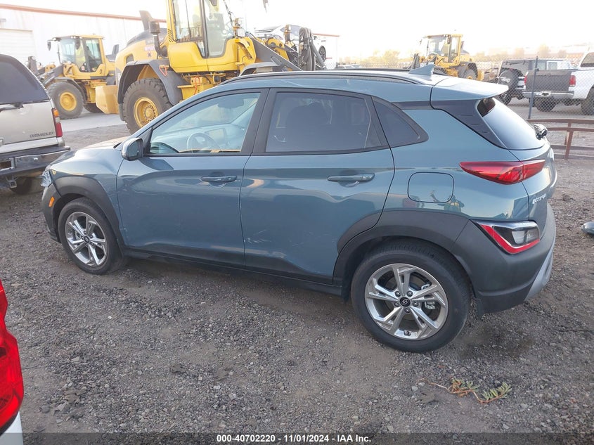 VIN KM8K3CAB5NU917643 2022 HYUNDAI KONA SEL