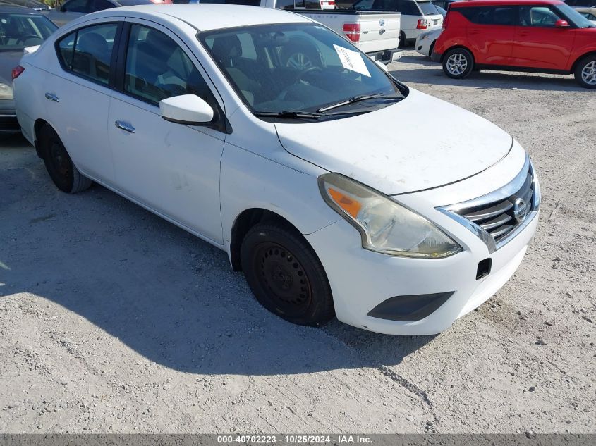 VIN 3N1CN7AP0FL851264 2015 Nissan Versa, 1.6 S/1.6... no.1