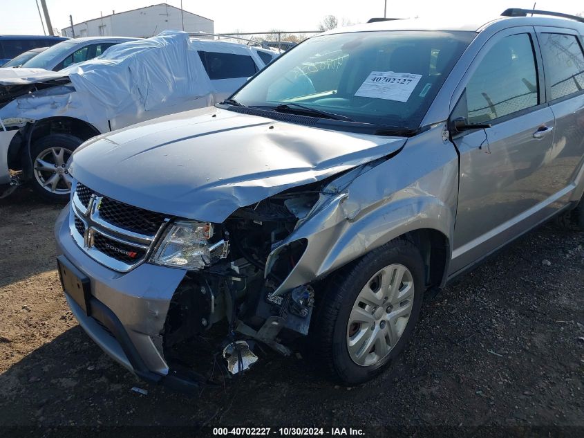 2019 Dodge Journey Se VIN: 3C4PDCBB6KT835643 Lot: 40702227