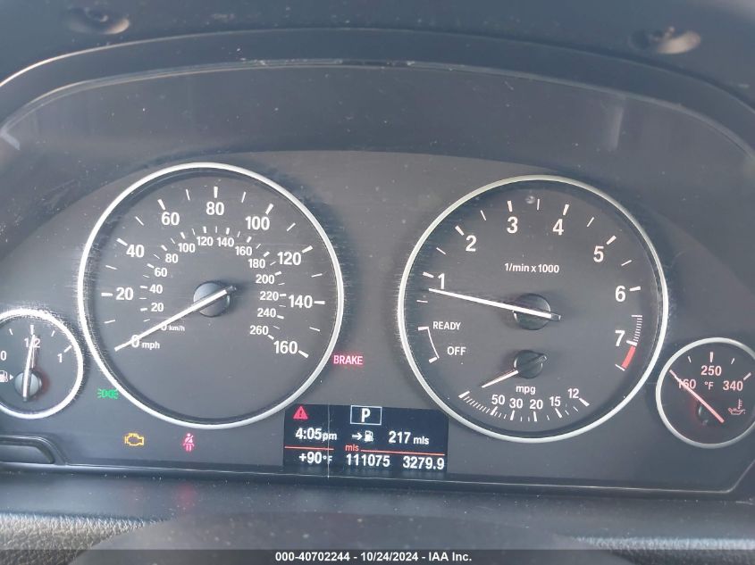 2013 BMW 328I xDrive VIN: WBA3B5G54DNS04621 Lot: 40702244