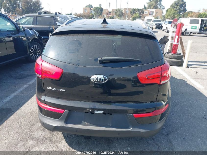 2014 Kia Sportage Lx VIN: KNDPB3AC5E7568505 Lot: 40702260