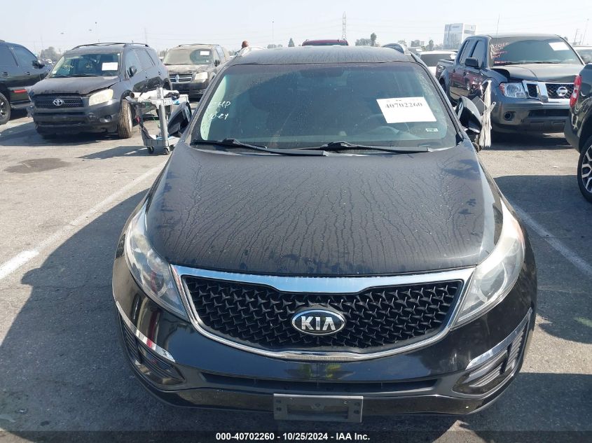 2014 Kia Sportage Lx VIN: KNDPB3AC5E7568505 Lot: 40702260