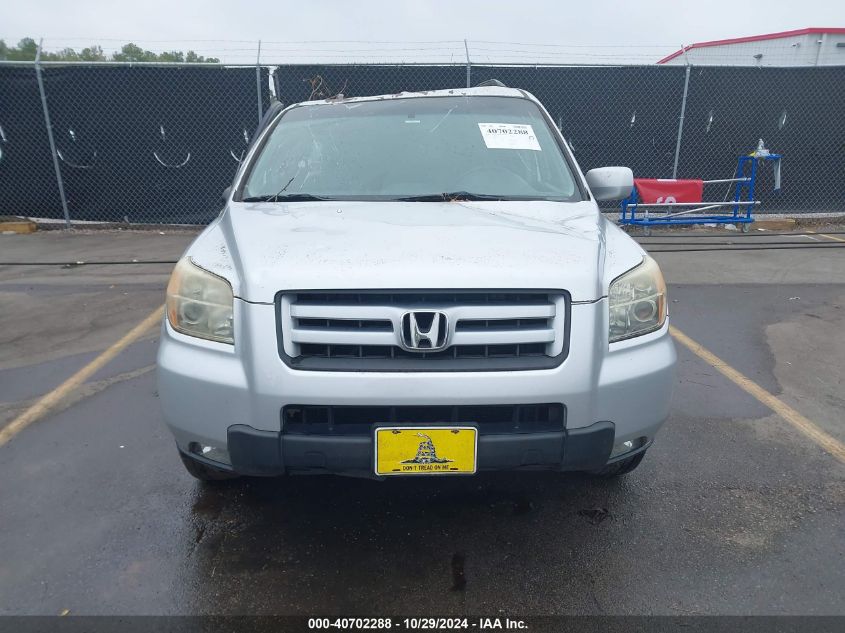 2007 Honda Pilot Ex-L VIN: 5FNYF28667B013157 Lot: 40702288