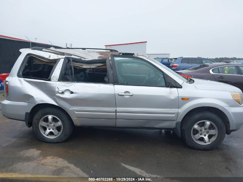 2007 Honda Pilot Ex-L VIN: 5FNYF28667B013157 Lot: 40702288