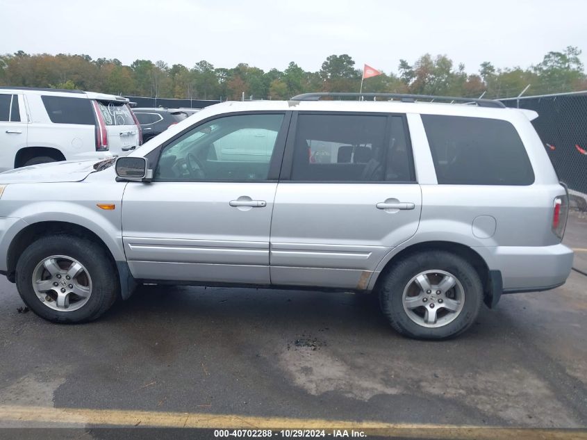 2007 Honda Pilot Ex-L VIN: 5FNYF28667B013157 Lot: 40702288