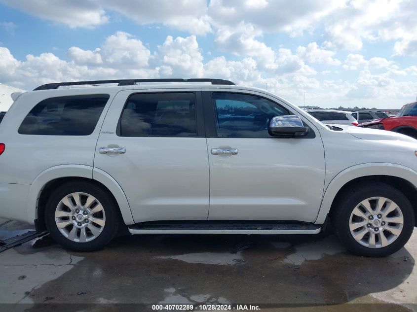 2011 Toyota Sequoia Platinum 5.7L V8 VIN: 5TDYY5G18BS034338 Lot: 40702289