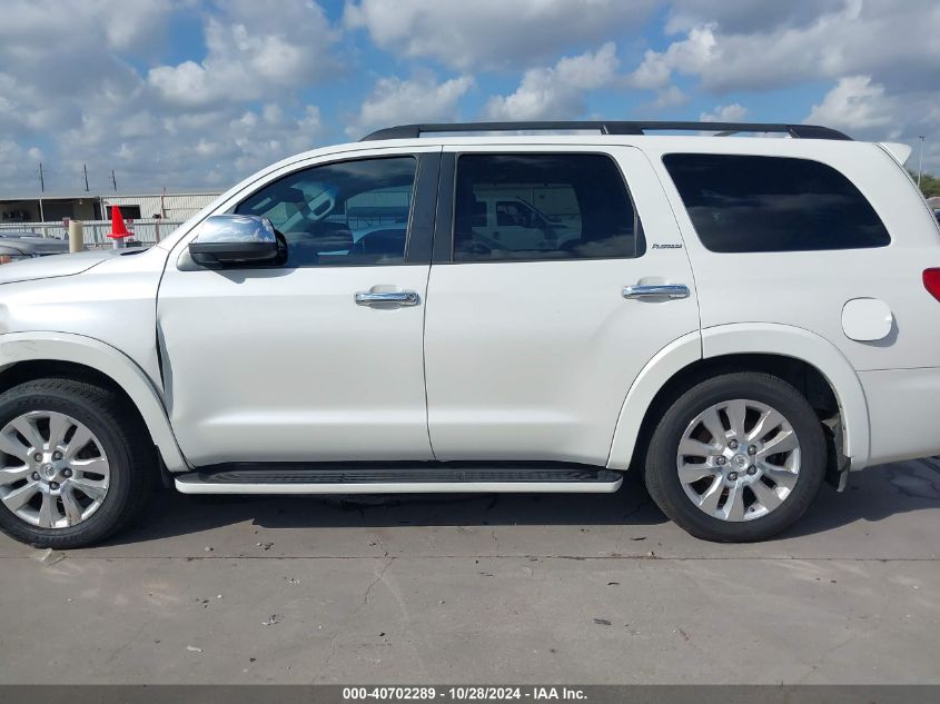 2011 Toyota Sequoia Platinum 5.7L V8 VIN: 5TDYY5G18BS034338 Lot: 40702289