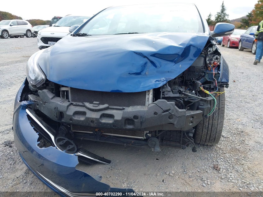 2014 Hyundai Elantra Se/Sport/Limited VIN: KMHDH4AH1EU080278 Lot: 40702290