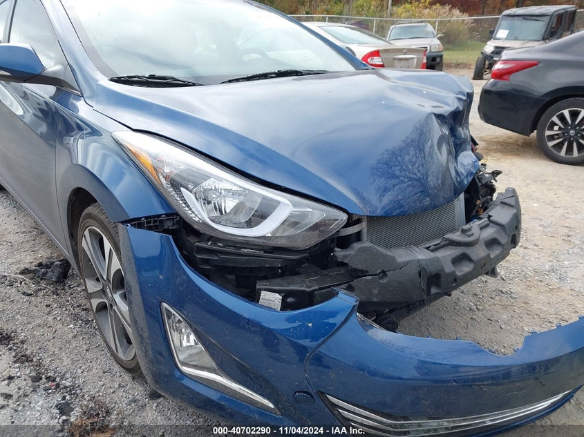 2014 Hyundai Elantra Se/Sport/Limited VIN: KMHDH4AH1EU080278 Lot: 40702290