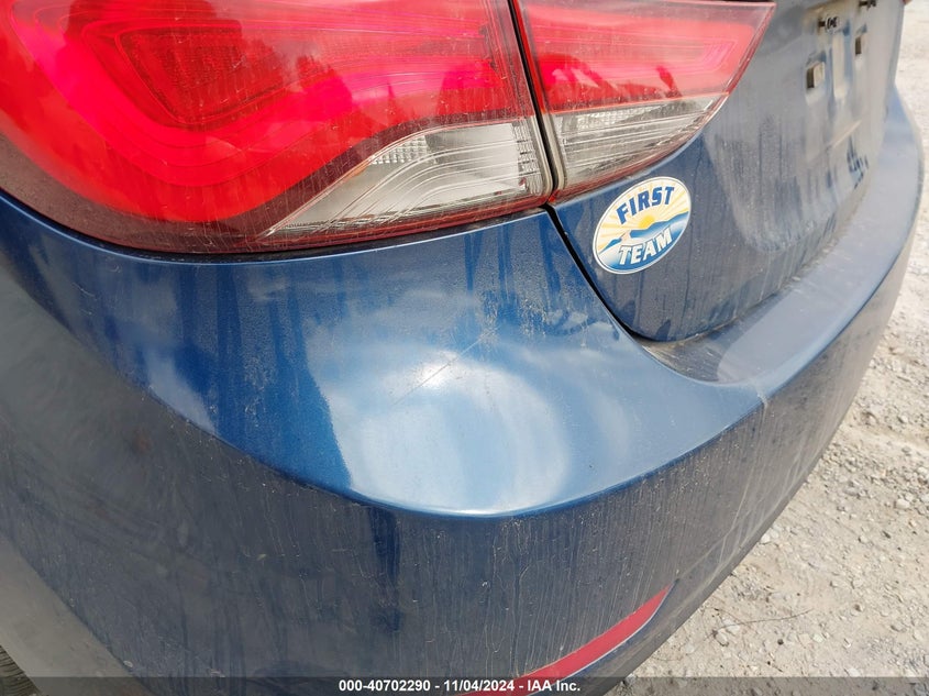 2014 Hyundai Elantra Se/Sport/Limited VIN: KMHDH4AH1EU080278 Lot: 40702290