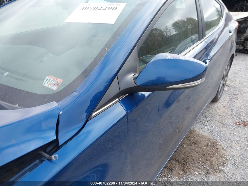 2014 Hyundai Elantra Se/Sport/Limited VIN: KMHDH4AH1EU080278 Lot: 40702290