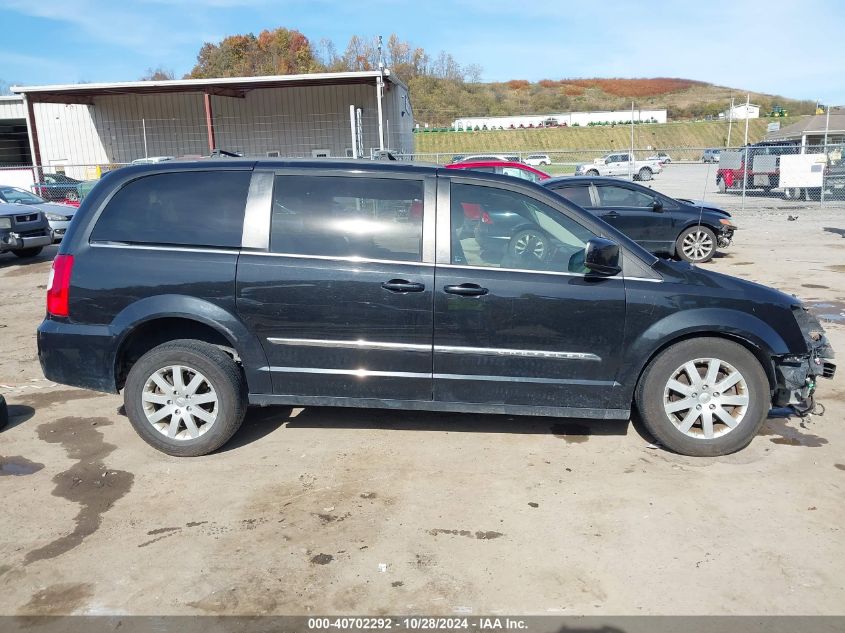 2016 Chrysler Town & Country Touring VIN: 2C4RC1BG5GR167114 Lot: 40702292