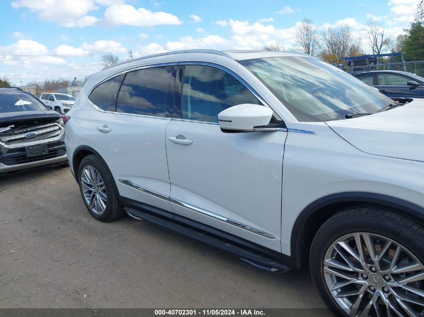 2024 Acura Mdx Advance Package VIN: 5J8YE1H86RL007469 Lot: 40702301