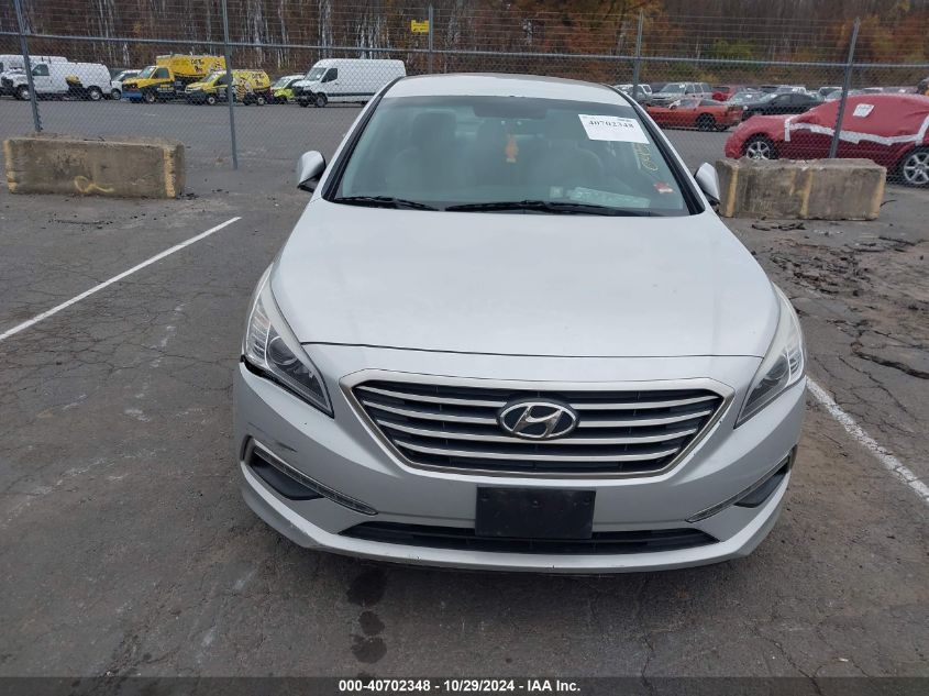 2015 Hyundai Sonata Se VIN: 5NPE24AF2FH095487 Lot: 40702348