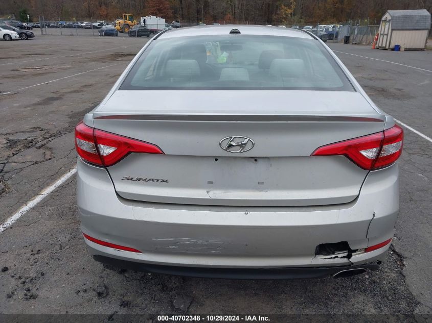 2015 Hyundai Sonata Se VIN: 5NPE24AF2FH095487 Lot: 40702348