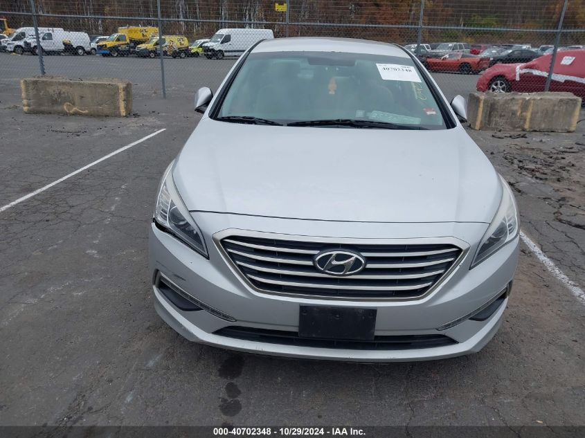 2015 Hyundai Sonata Se VIN: 5NPE24AF2FH095487 Lot: 40702348