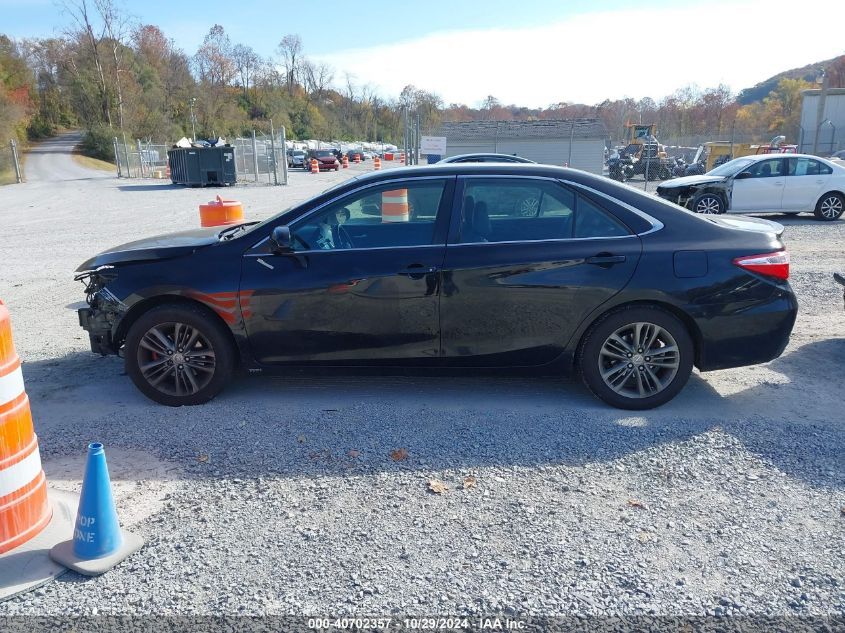 2015 Toyota Camry Se VIN: 4T1BF1FK0FU016864 Lot: 40702357