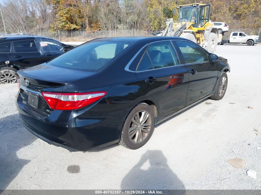 VIN 4T1BF1FK0FU016864 2015 Toyota Camry, SE no.4