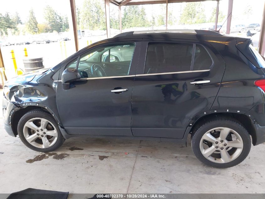 2015 Chevrolet Trax Ltz VIN: 3GNCJTSB0FL227654 Lot: 40702370