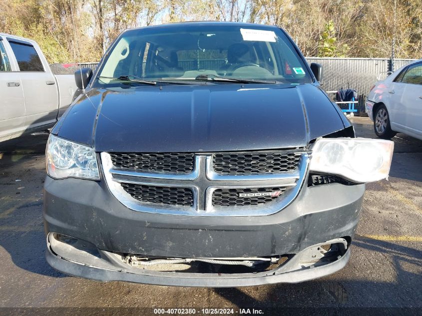 2013 Dodge Grand Caravan Se VIN: 2C4RDGBG9DR712839 Lot: 40702380