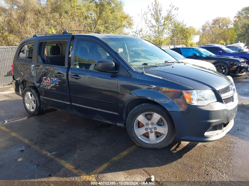 2013 Dodge Grand Caravan Se VIN: 2C4RDGBG9DR712839 Lot: 40702380