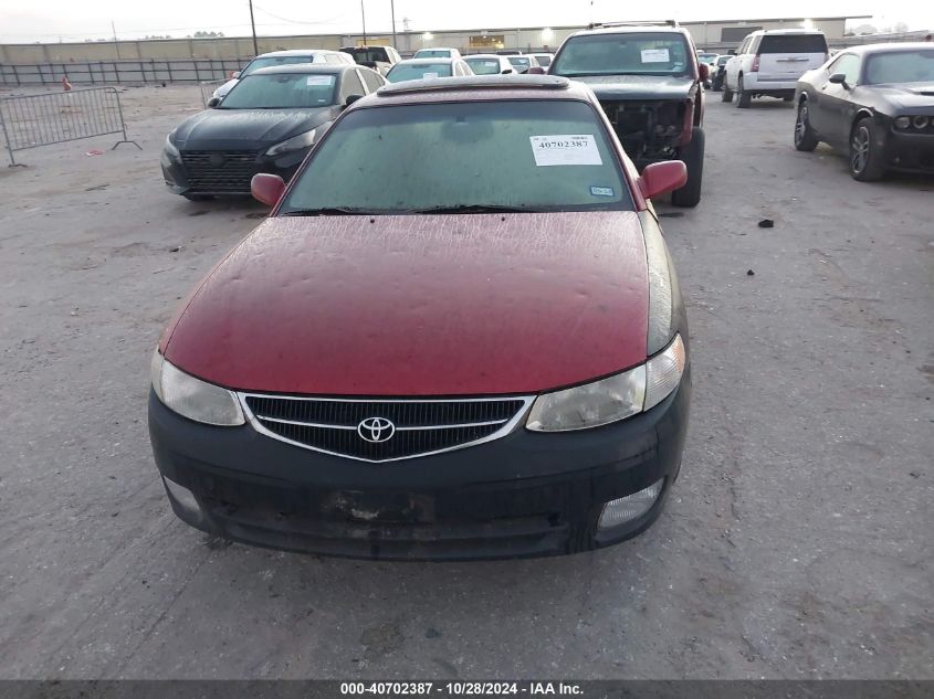 1999 Toyota Camry Solara Se/Sle VIN: 2T1CF22P0XC253207 Lot: 40702387