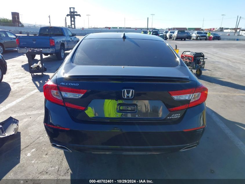 2022 Honda Accord Sport 2.0T VIN: 1HGCV2F34NA015941 Lot: 40702401