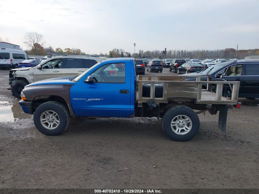 2001 Dodge Dakota Slt/Sport VIN: 1B7GG26461S193995 Lot: 40702410