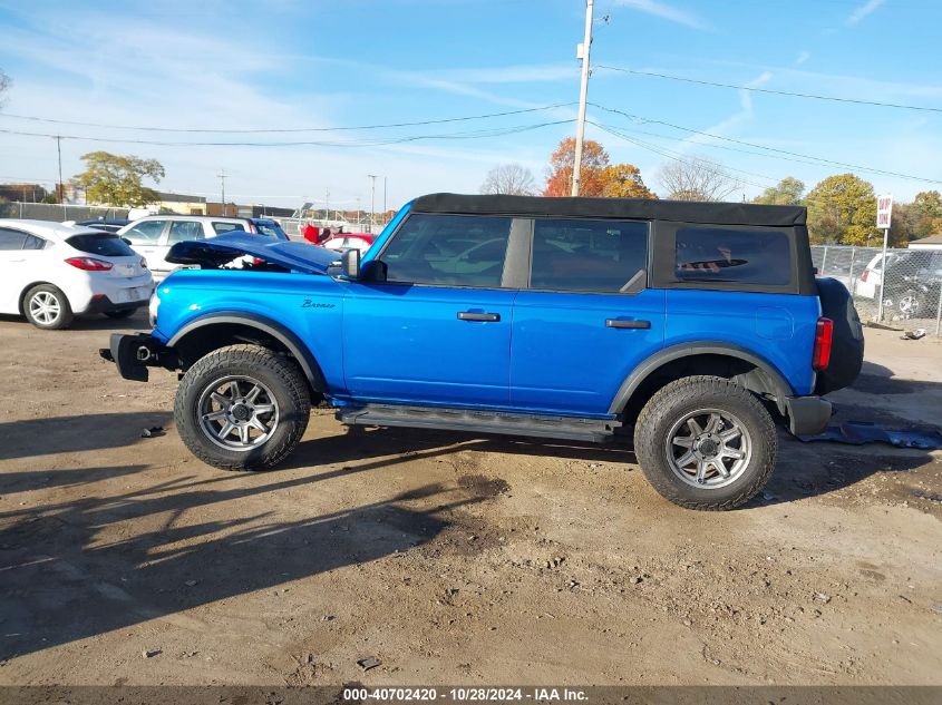 2022 Ford Bronco VIN: 1FMDE5BH9NLB66327 Lot: 40702420