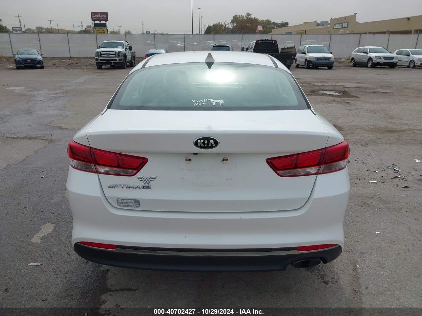 2016 Kia Optima Lx VIN: KNAGT4L32G5093570 Lot: 40702427