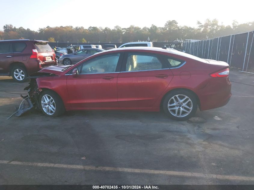 2016 Ford Fusion Se VIN: 3FA6P0H76GR294916 Lot: 40702435