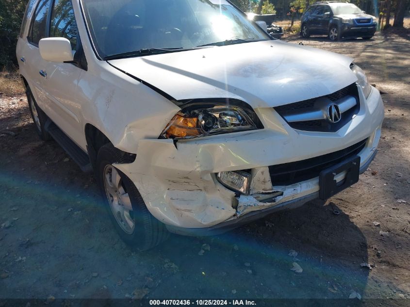 2006 Acura Mdx VIN: 2HNYD18256H548822 Lot: 40702436