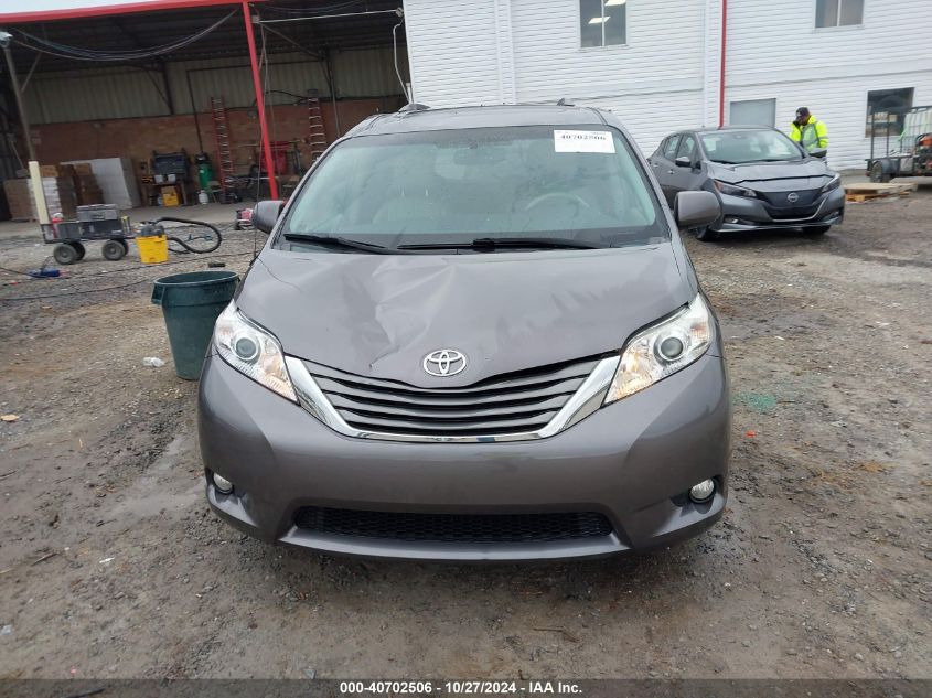 2014 Toyota Sienna Xle V6 8 Passenger VIN: 5TDYK3DC5ES524266 Lot: 40702506