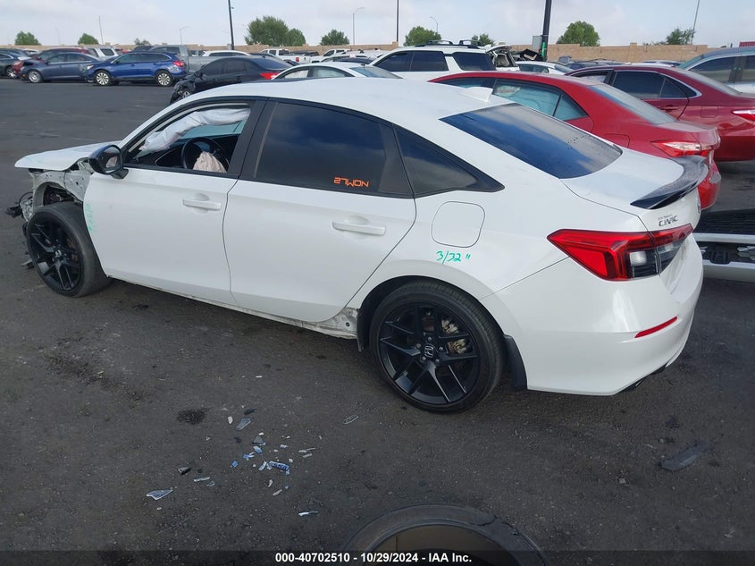 2022 HONDA CIVIC SI SEDAN - 2HGFE1E52NH470489
